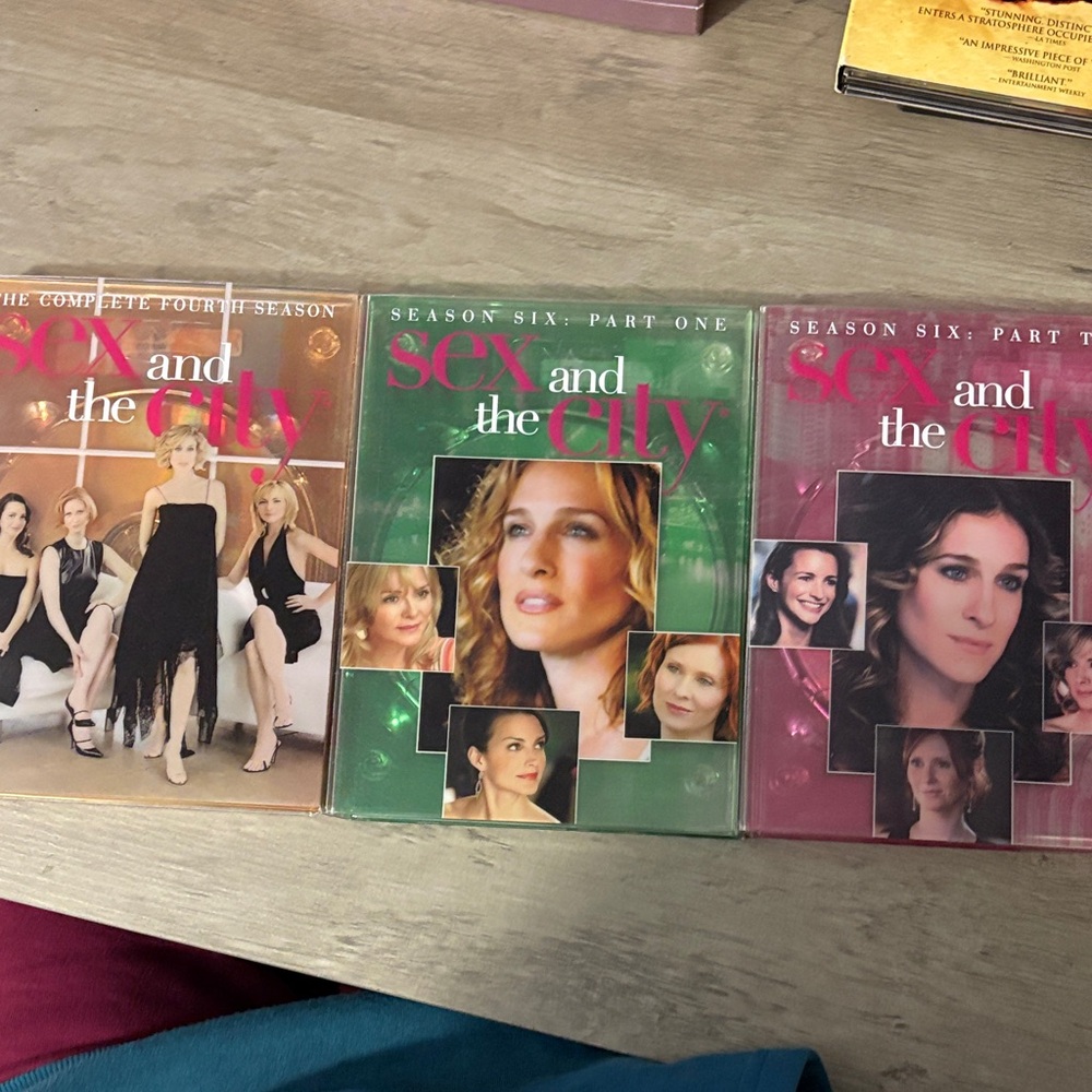 Sex and the City DVD bundle preloved
